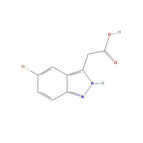 2-(5-bromo-2H-indazol-3-yl)acetic acid (CAS: 885271-84-1) - Related Chemical Product