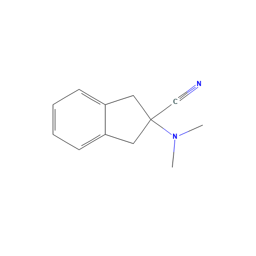 2-(dimethylamino)-1,3-dihydroindene-2-carbonitrile (CAS: 1157501-60-4) - Related Chemical Product