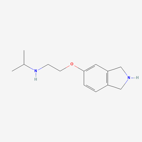 N-[2-(2,3-dihydro-1H-isoindol-5-yloxy)ethyl]propan-2-amine (CAS: 850875-76-2) - Related Chemical Product