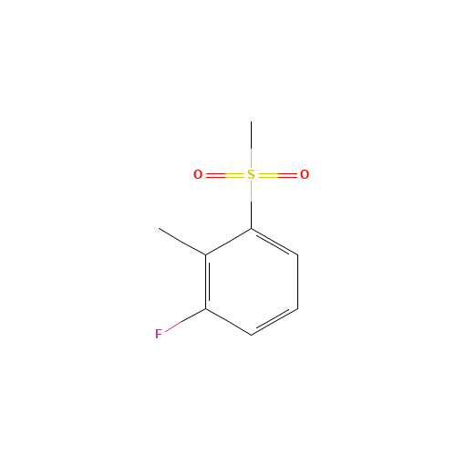 1-fluoro-2-methyl-3-methylsulfonylbenzene (CAS: 828270-59-3) - Related Chemical Product