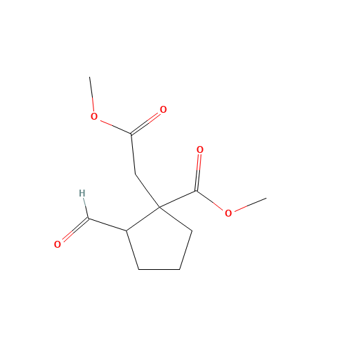 methyl 2-formyl-1-(2-methoxy-2-oxoethyl)cyclopentane-1-carboxylate (CAS: 1268519-83-0) - Related Chemical Product