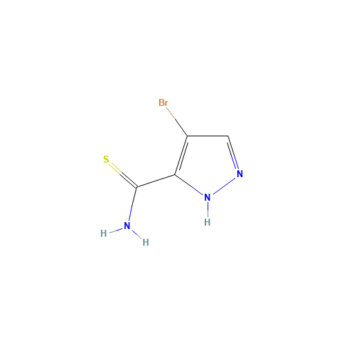 4-bromo-1H-pyrazole-5-carbothioamide (CAS: 289504-61-6) - Related Chemical Product