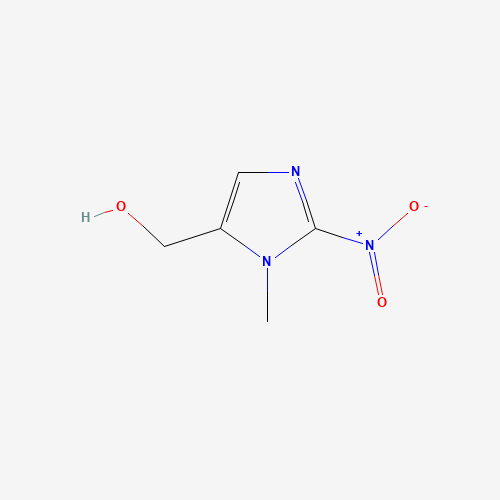 (3-methyl-2-nitroimidazol-4-yl)methanol (CAS: 39070-14-9) - Chemical Structure and Molecular Formula 
