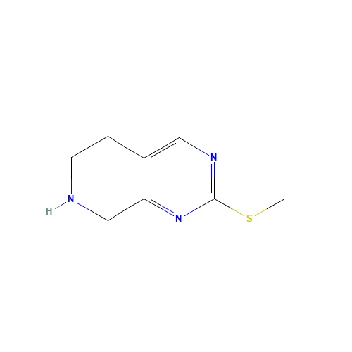 2-methylsulfanyl-5,6,7,8-tetrahydropyrido[3,4-d]pyrimidine (CAS: 1226851-41-7) - Related Chemical Product