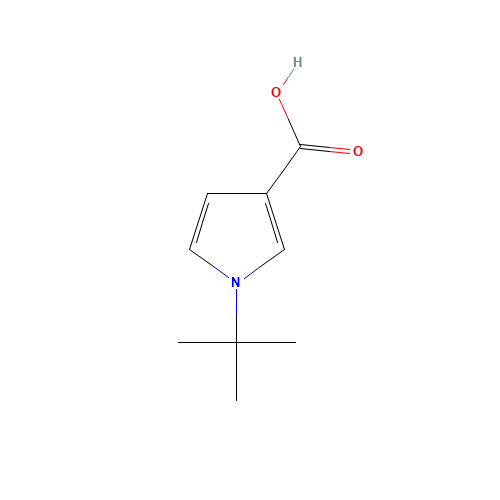 1-tert-butylpyrrole-3-carboxylic acid (CAS: 1266364-46-8) - Related Chemical Product