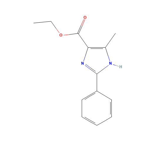 ethyl 5-methyl-2-phenyl-1H-imidazole-4-carboxylate (CAS: 77335-93-4) - Related Chemical Product