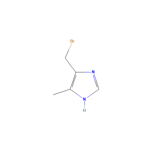 4-(bromomethyl)-5-methyl-1H-imidazole (CAS: 72836-00-1) - Related Chemical Product