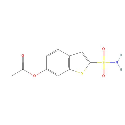(2-sulfamoyl-1-benzothiophen-6-yl) acetate (CAS: 96803-92-8) - Related Chemical Product