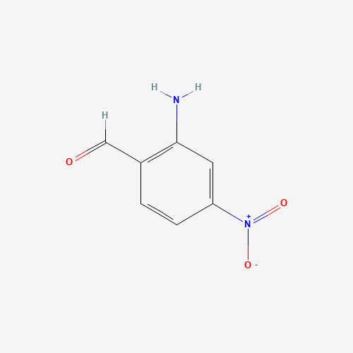 2-amino-4-nitrobenzaldehyde (CAS: 109466-84-4) - Chemical Structure and Molecular Formula 