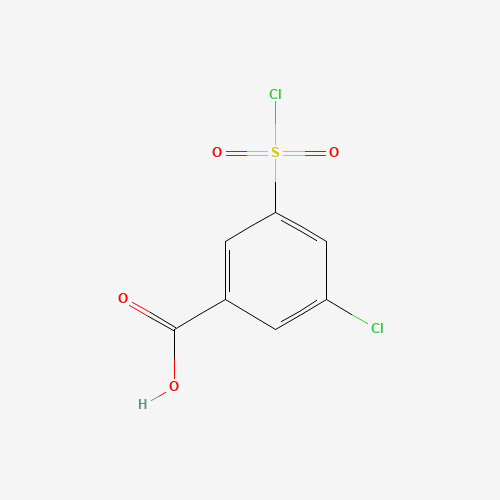 3-chloro-5-chlorosulfonylbenzoic acid (CAS: 53553-11-0) - Related Chemical Product