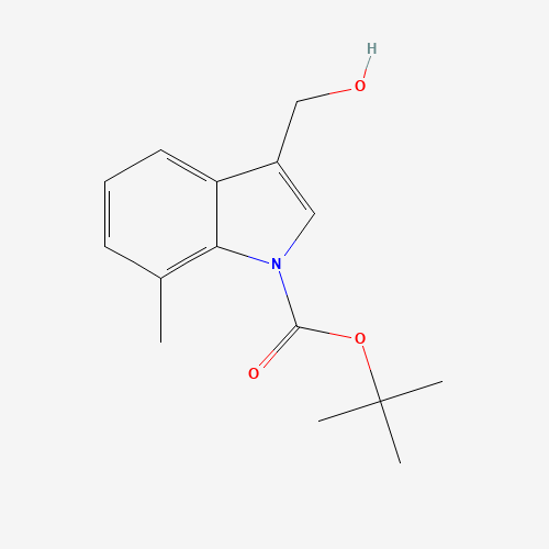 tert-butyl 3-(hydroxymethyl)-7-methylindole-1-carboxylate (CAS: 914349-10-3) - Related Chemical Product