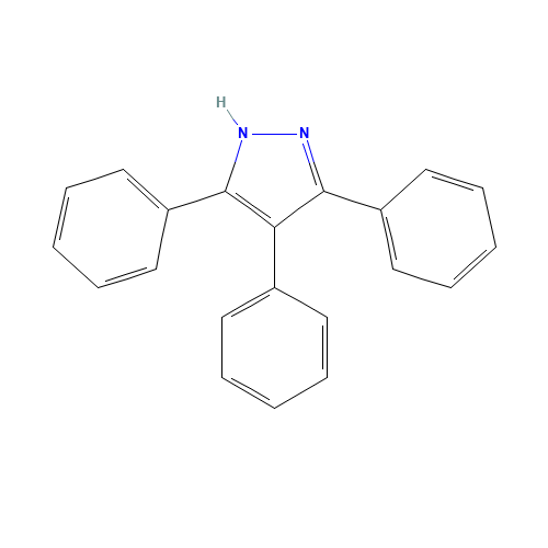 3,4,5-triphenyl-1H-pyrazole (CAS: 18076-30-7) - Related Chemical Product