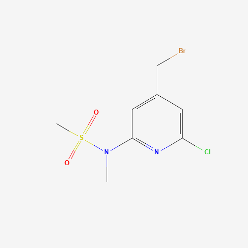 N-[4-(bromomethyl)-6-chloropyridin-2-yl]-N-methylmethanesulfonamide (CAS: 1095014-41-7) - Related Chemical Product