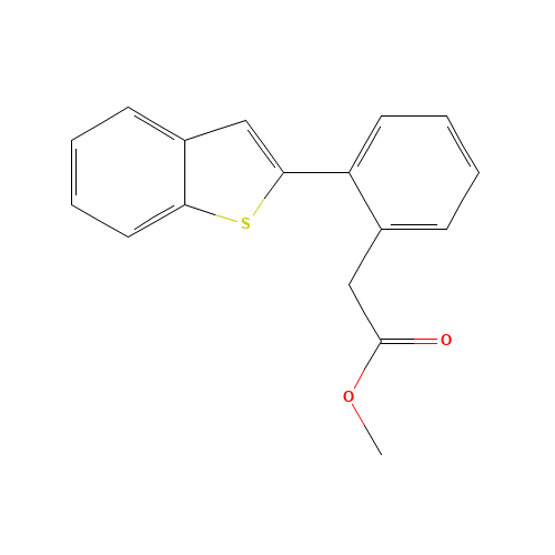 methyl 2-[2-(1-benzothiophen-2-yl)phenyl]acetate (CAS: 958219-78-8) - Related Chemical Product