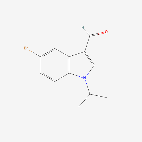 5-bromo-1-propan-2-ylindole-3-carbaldehyde (CAS: 593235-95-1) - Related Chemical Product