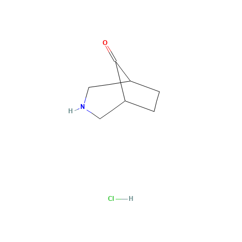 3-azabicyclo[3.2.1]octan-8-one;hydrochloride (CAS: 1427356-24-8) - Related Chemical Product