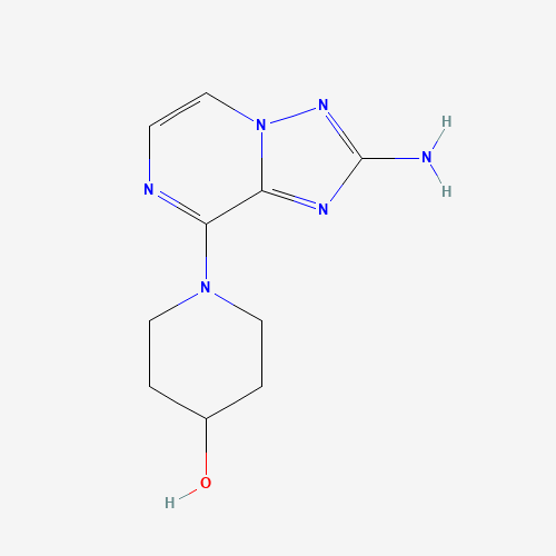1-(2-amino-[1,2,4]triazolo[1,5-a]pyrazin-8-yl)piperidin-4-ol (CAS: 1360612-80-1) - Related Chemical Product