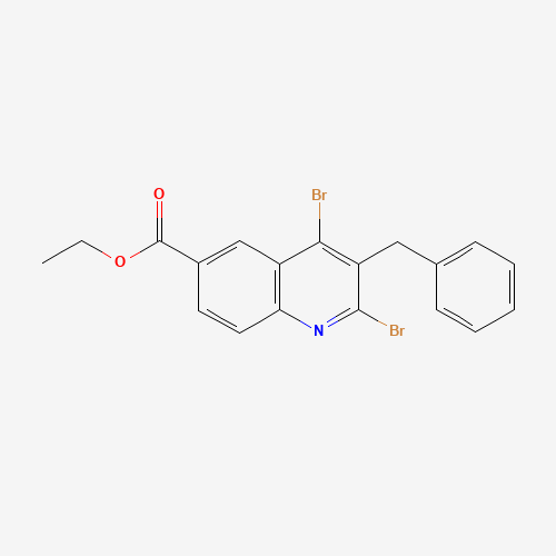 ethyl 3-benzyl-2,4-dibromoquinoline-6-carboxylate (CAS: 1599529-20-0) - Related Chemical Product