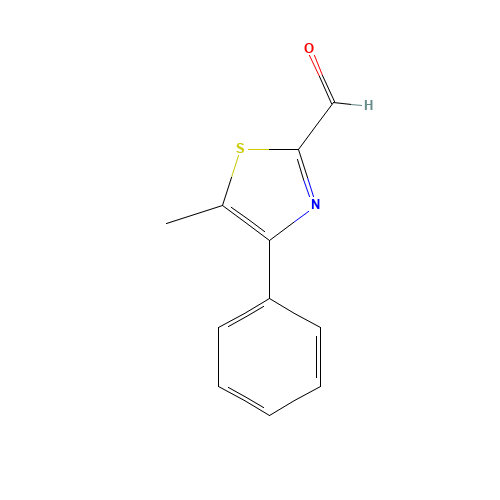 5-methyl-4-phenyl-1,3-thiazole-2-carbaldehyde (CAS: 159670-56-1) - Related Chemical Product