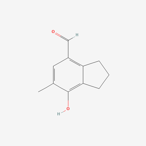 7-hydroxy-6-methyl-2,3-dihydro-1H-indene-4-carbaldehyde (CAS: 575504-30-2) - Related Chemical Product