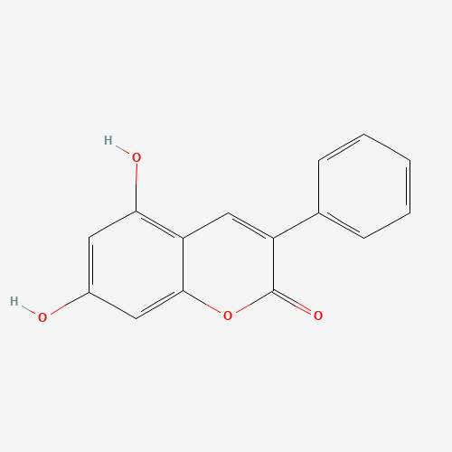 5,7-dihydroxy-3-phenylchromen-2-one (CAS: 6468-93-5) - Related Chemical Product