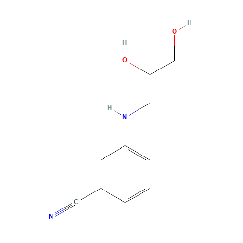 3-(2,3-dihydroxypropylamino)benzonitrile (CAS: 1251461-41-2) - Related Chemical Product