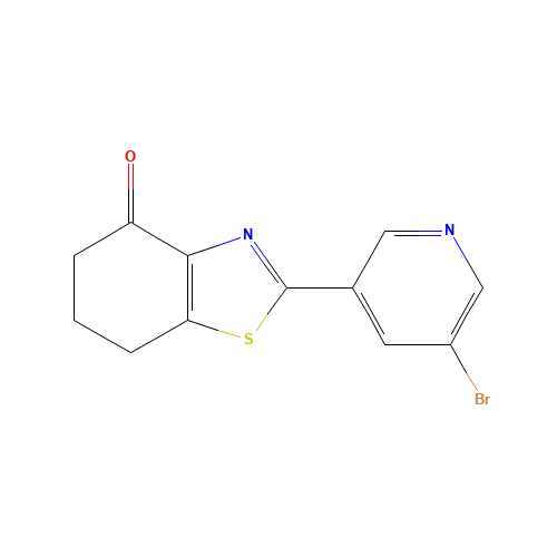 2-(5-bromopyridin-3-yl)-6,7-dihydro-5H-1,3-benzothiazol-4-one (CAS: 1426942-67-7) - Related Chemical Product