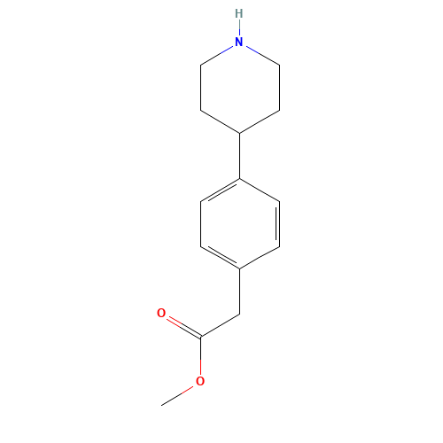 methyl 2-(4-piperidin-4-ylphenyl)acetate (CAS: 203663-52-9) - Related Chemical Product