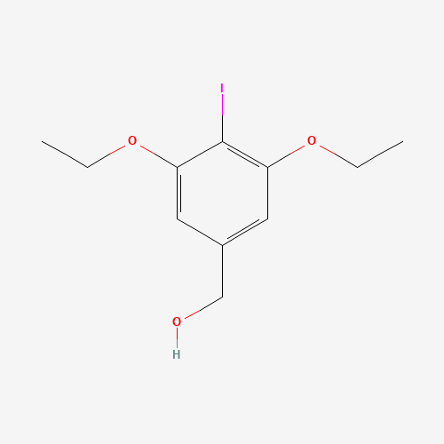 (3,5-diethoxy-4-iodophenyl)methanol (CAS: 338454-04-9) - Related Chemical Product