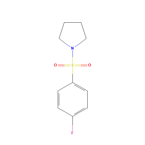 1-(4-fluorophenyl)sulfonylpyrrolidine (CAS: 157187-14-9) - Related Chemical Product