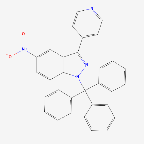 5-nitro-3-pyridin-4-yl-1-tritylindazole (CAS: 1192873-56-5) - Related Chemical Product