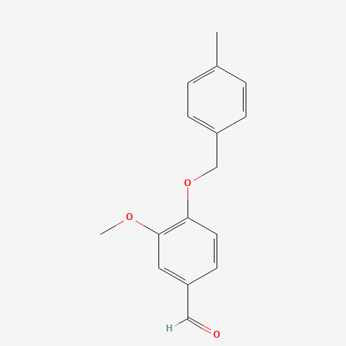 3-methoxy-4-[(4-methylphenyl)methoxy]benzaldehyde (CAS: 351066-36-9) - Related Chemical Product