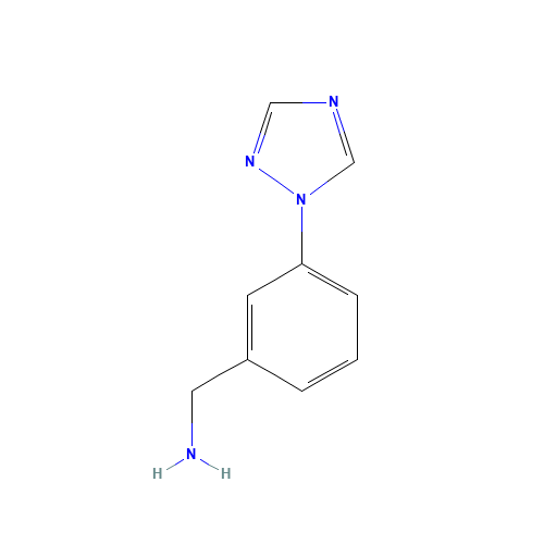 [3-(1,2,4-triazol-1-yl)phenyl]methanamine (CAS: 741717-66-8) - Related Chemical Product