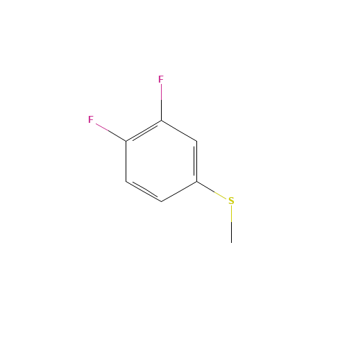 1,2-difluoro-4-methylsulfanylbenzene (CAS: 130922-41-7) - Related Chemical Product
