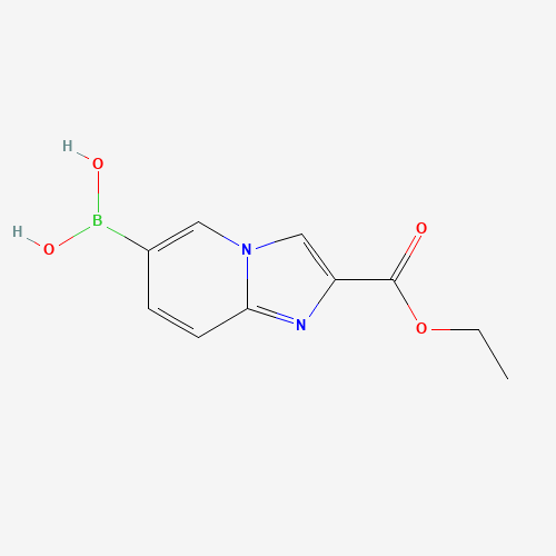 (2-ethoxycarbonylimidazo[1,2-a]pyridin-6-yl)boronic acid (CAS: 1167625-98-0) - Related Chemical Product