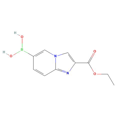 (2-ethoxycarbonylimidazo[1,2-a]pyridin-6-yl)boronic acid (CAS: 1167625-98-0) - Related Chemical Product