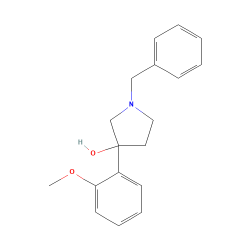 1-benzyl-3-(2-methoxyphenyl)pyrrolidin-3-ol (CAS: 648901-34-2) - Related Chemical Product