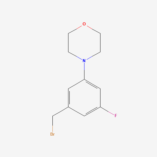 4-[3-(bromomethyl)-5-fluorophenyl]morpholine (CAS: 1296310-50-3) - Related Chemical Product