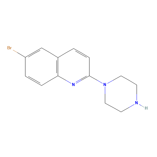 6-bromo-2-piperazin-1-ylquinoline (CAS: 124782-95-2) - Related Chemical Product