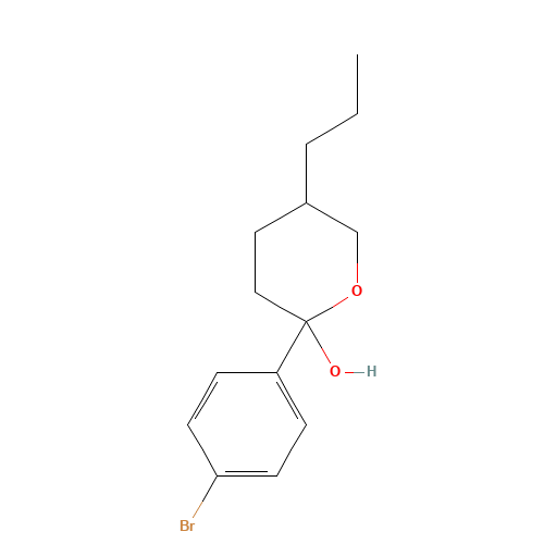 2-(4-bromophenyl)-5-propyloxan-2-ol (CAS: 911142-61-5) - Related Chemical Product