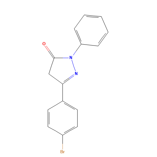 5-(4-bromophenyl)-2-phenyl-4H-pyrazol-3-one (CAS: 59848-48-5) - Related Chemical Product