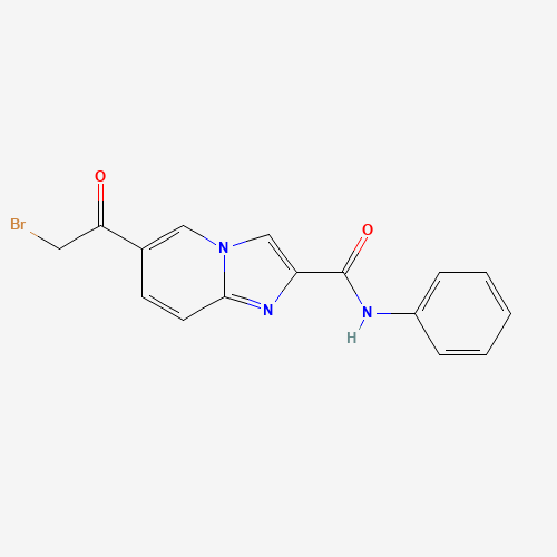 6-(2-bromoacetyl)-N-phenylimidazo[1,2-a]pyridine-2-carboxamide (CAS: 1167625-35-5) - Related Chemical Product