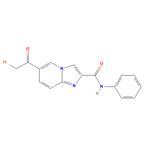 6-(2-bromoacetyl)-N-phenylimidazo[1,2-a]pyridine-2-carboxamide (CAS: 1167625-35-5) - Related Chemical Product