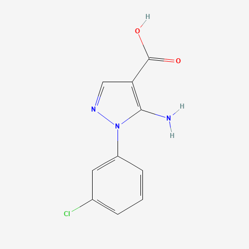 5-amino-1-(3-chlorophenyl)pyrazole-4-carboxylic acid (CAS: 15070-84-5) - Related Chemical Product