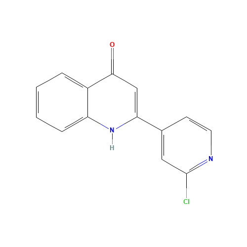 2-(2-chloropyridin-4-yl)-1H-quinolin-4-one (CAS: 861418-29-3) - Related Chemical Product