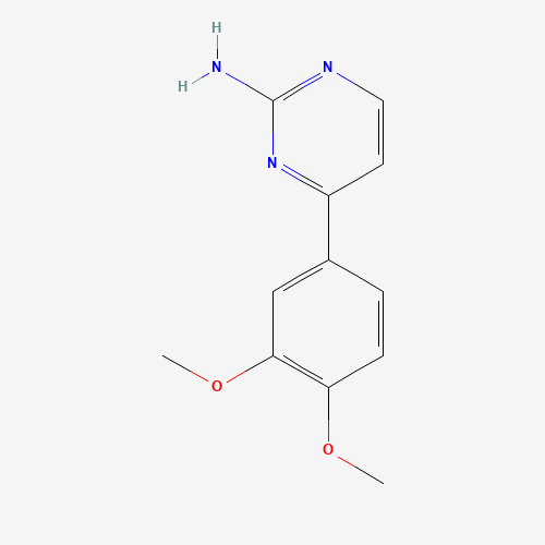 4-(3,4-dimethoxyphenyl)pyrimidin-2-amine (CAS: 645401-61-2) - Related Chemical Product