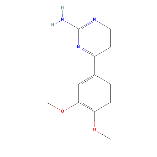 4-(3,4-dimethoxyphenyl)pyrimidin-2-amine (CAS: 645401-61-2) - Related Chemical Product