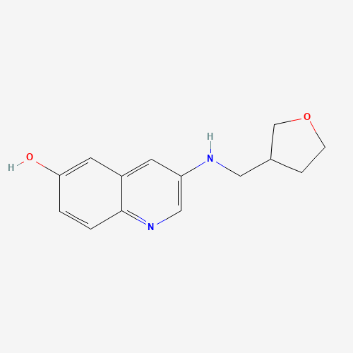 3-(oxolan-3-ylmethylamino)quinolin-6-ol (CAS: 1427473-90-2) - Related Chemical Product