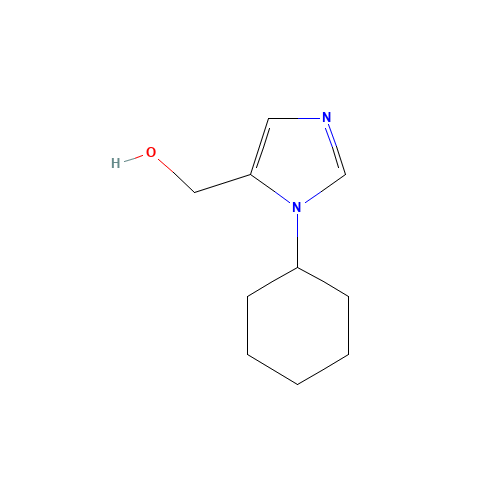 (3-cyclohexylimidazol-4-yl)methanol (CAS: 80304-48-9) - Related Chemical Product