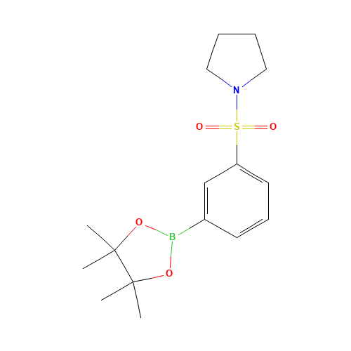 1-[3-(4,4,5,5-tetramethyl-1,3,2-dioxaborolan-2-yl)phenyl]sulfonylpyrrolidine (CAS: 1509932-05-1) - Related Chemical Product